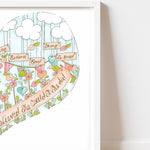 Load image into Gallery viewer, &#39;She believed she could so she did&#39; Clouds Print.
