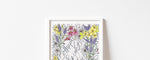 Load image into Gallery viewer, Be Happy Be Bright Be You Flower Print
